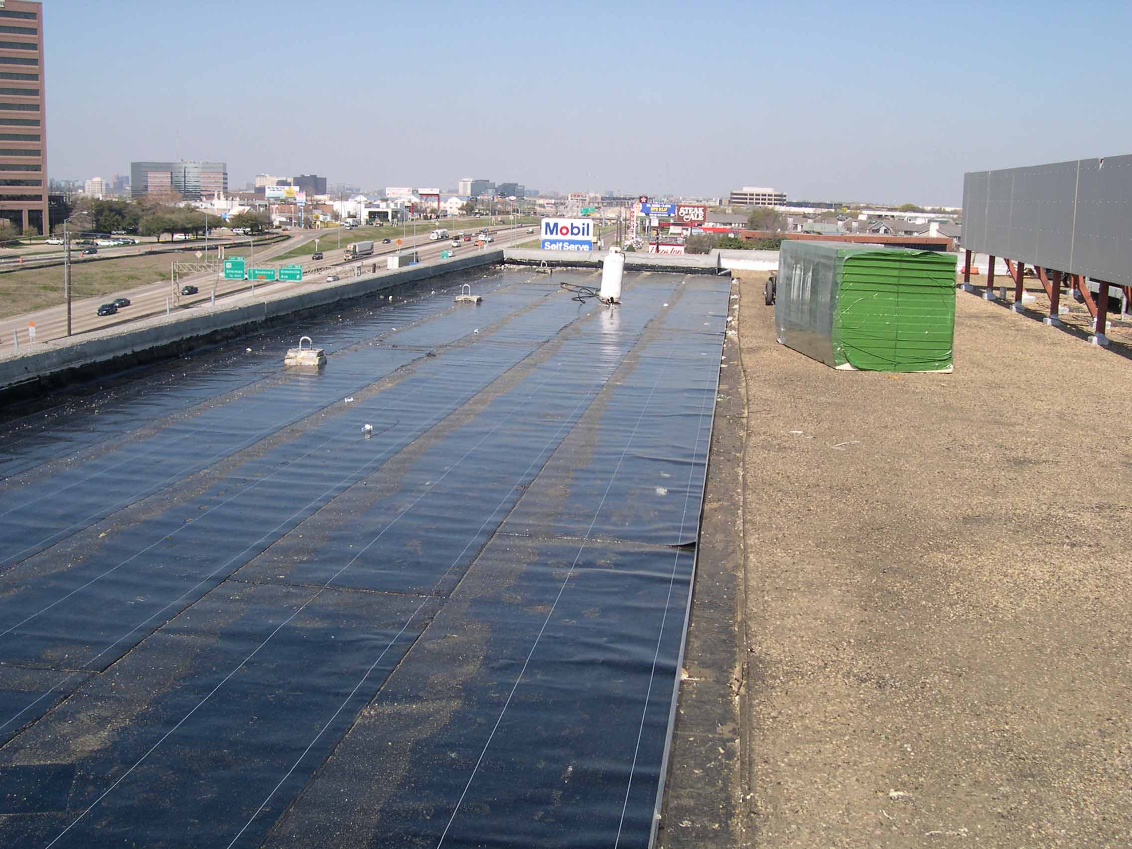 Bank project - roof detail