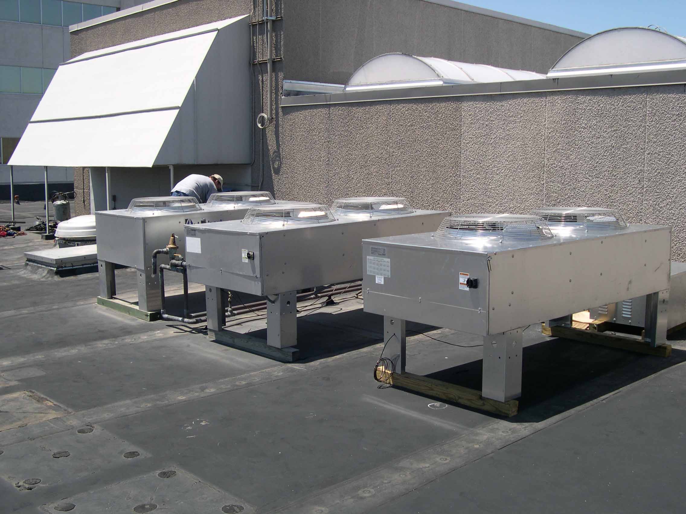 Credit Union - roof work