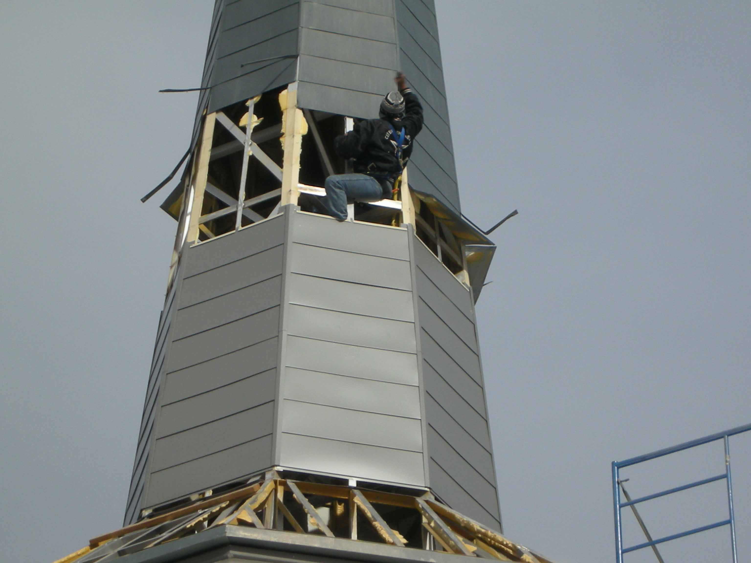 Whites Chapel - steeple detail